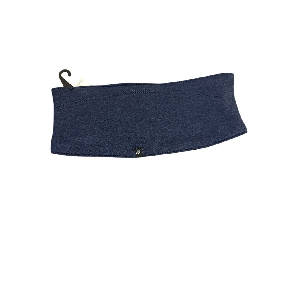NIKE MEN'S THERMA-FIT TECH FLEECE COLD/ALL WEATHER HEADBAND * DENIM BLUE * NEW! - Picture 2 of 8